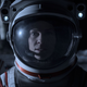 Emma Green (Hilary Swank) and her crew make a pit stop on the moon before heading to Mars.